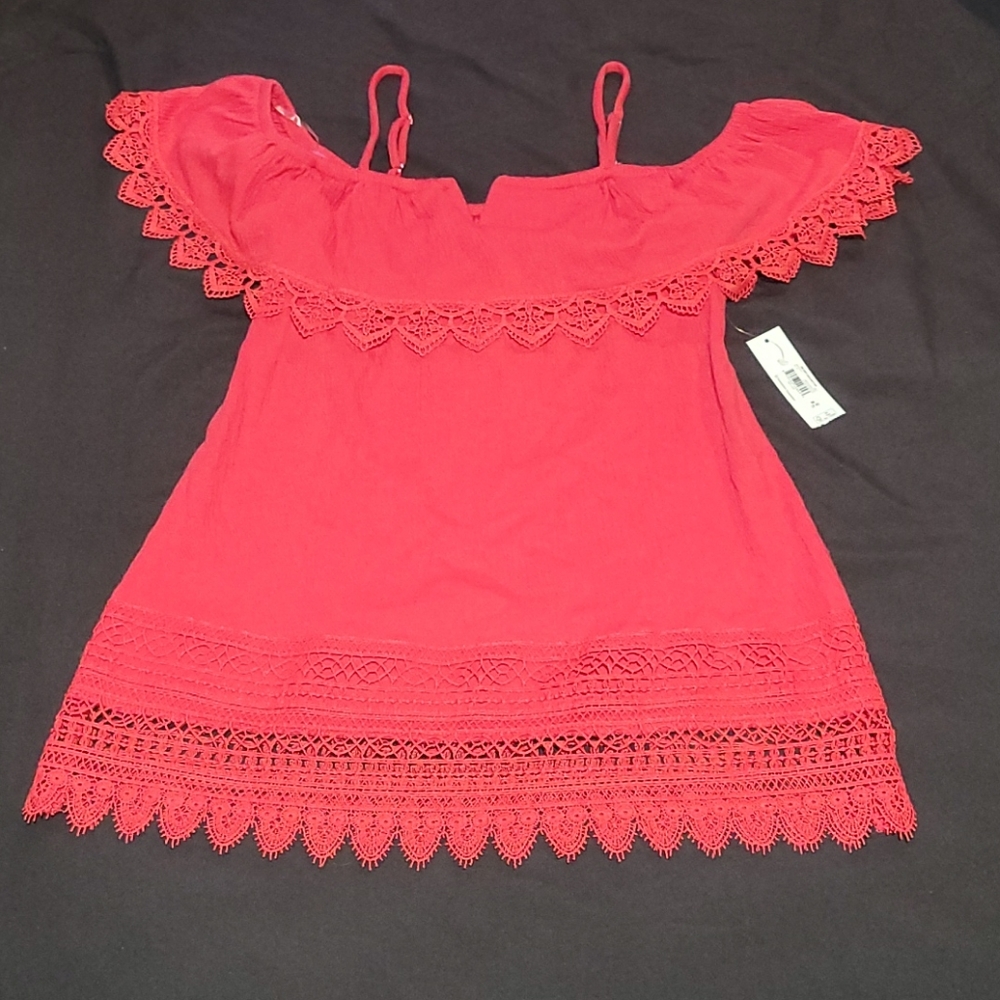Knit crochet Top